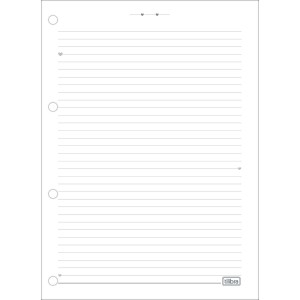 Bloco de Fichário 80 Folhas Universitário Unicórnio - Stay Magical - Tilibra