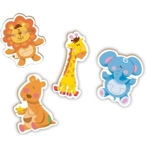 Meu Primeiro Quebra-Cabeça - 14 Peças Grandes - Brincadeira de Criança