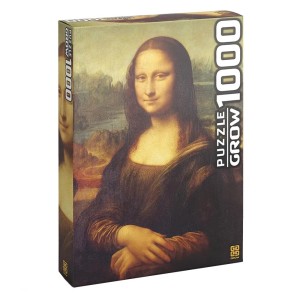 Quebra-cabeça 1000 peças Monalisa - Grow