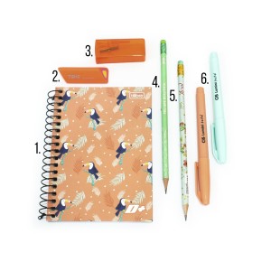 Kit Papelaria Diverso 14 - Tropical