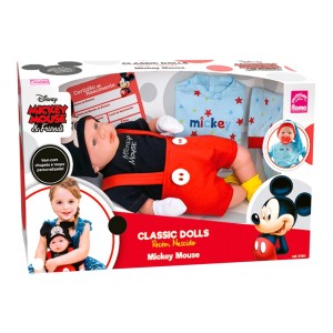 Boneco Mickey - Classic Dolls Recém Nascido - Roma Brinquedos