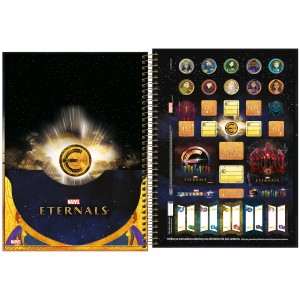 Caderno 1 Matéria Universitário Espiral Eternos - Tilibra