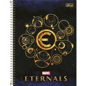 Caderno 1 Matéria Universitário Espiral Eternos - Tilibra