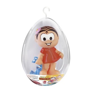Boneca Mônica no Ovo Médio - Lider Brinquedos