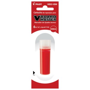 Kit Marcador para Quadro Branco V-Board Master + 2 Refis WBS-VBM Vermelhos - Pilot