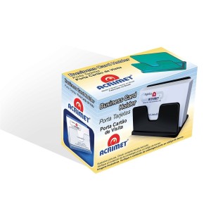 Porta Cartão de Visitas Cristal - Acrimet