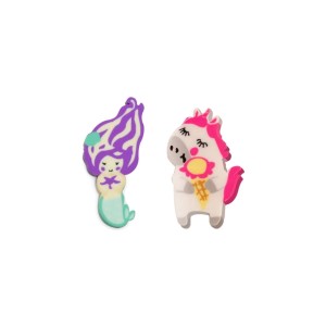 Kit Borracha Fantasia Unicórnio e Sereia - Leo&Leo