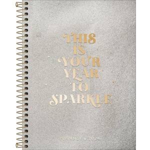 Agenda Planner Espiral 17,7 x 24 cm Cambridge Shine 90g 2024 - Tilibra