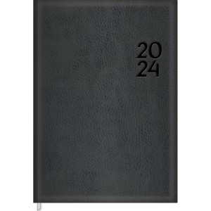 Agenda Executiva Costurada Diária 13,4 x 19,2 cm Torino 2024 - Tilibra