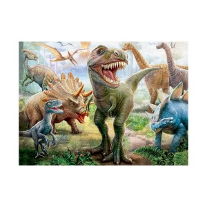 Quebra-cabeça Puzzle 100 peças Dinossauros - Grow