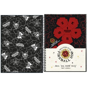 Caderno 10 Matérias Universitário Espiral Stranger Things - Tilibra